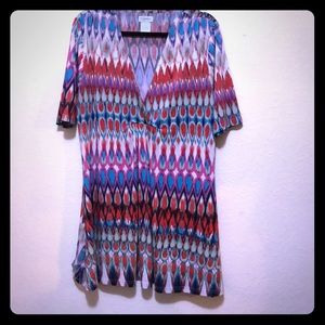 4 for $10! K. Jordan Bright & stretchy dress/tunic